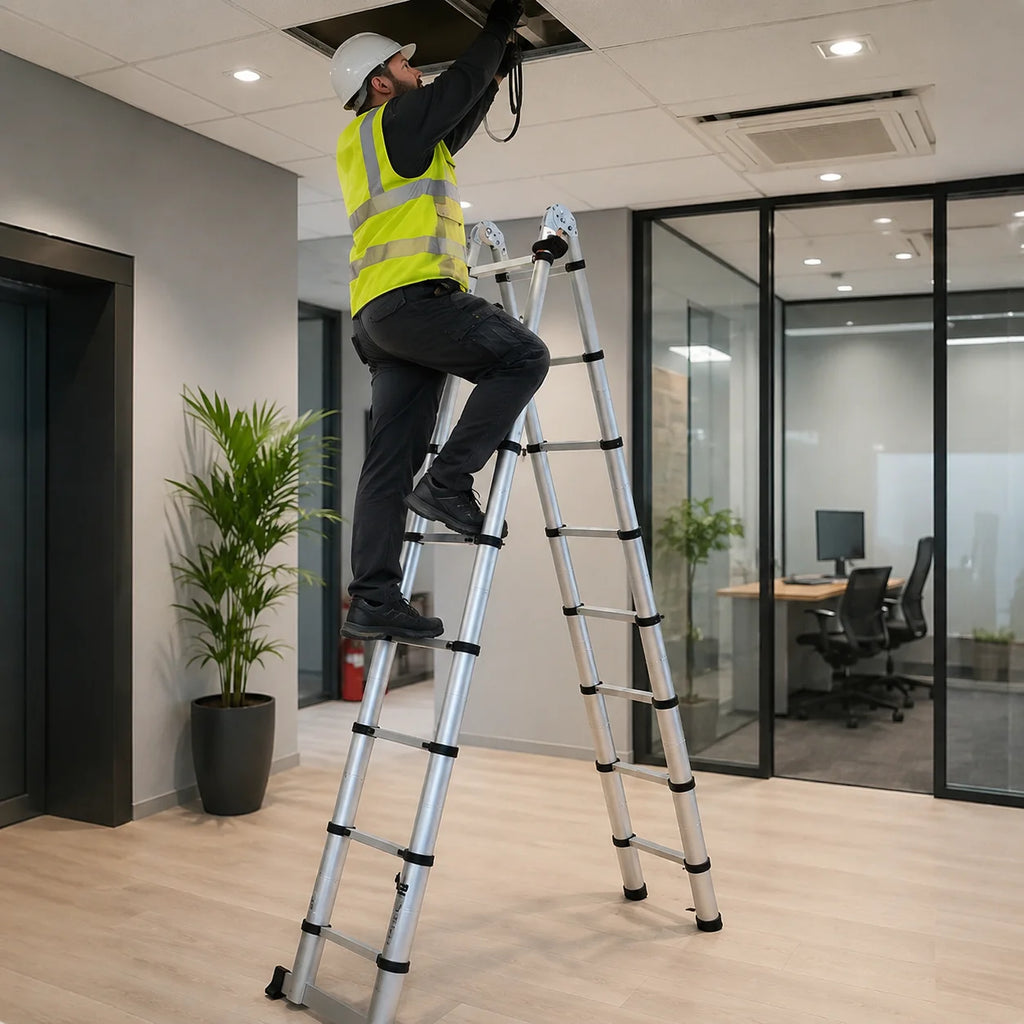 Échelle Télescopique Pro – 4 en 1 Professionnelle | Altibat